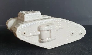 WW1 British Large Crested China MK IV 'Male' Tank by Arcadian with London Crest - Picture 1 of 17