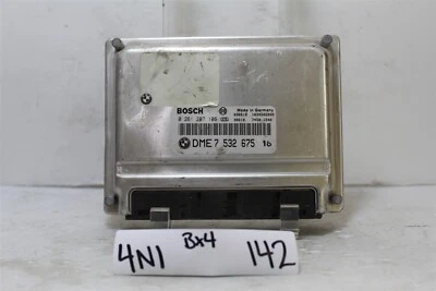BMW X5 DME7532675 2002 motor 4,4 L control informático módulo DME7532675 142 4N1 B4 Foto 1 de 4