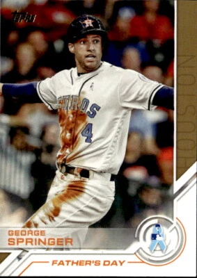 2017 Topps George Springer Salute S-36 - Image 1 of 2