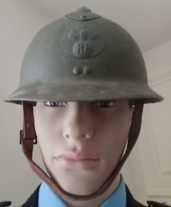 casque Adrian mod 26 infanterie  WW2 France 40 français 1940 Maginot 39-40 - Picture 1 of 9