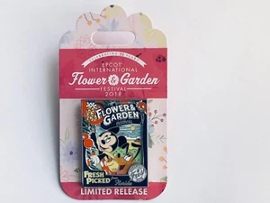 PIN # 127519 - INTERNATIONAL FLOWER AND GARDEN FESTIVAL - 2018 MICKEY AND PLUTO - Picture 1 of 1