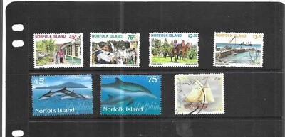 NORFOLK ISLAND 1996-99. TOURISM- WHALES-SHIP. M/F/G & FINE/U. AS PER THE SCAN. - Image 1 of 3