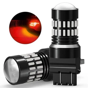 3157 3057 4157 Red LED Strobe Flash Blinking Brake Tail Stop Parking Bulb AUXITO - Bild 1 von 11