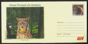 2009 Lynx/Lynx lynx,Golden eagle/Aquila chrysaetos,Protected fauna,Romania,cover - Picture 1 of 1
