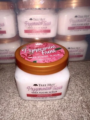 Nuevo Exfoliante Original Menta Esmerilada Árbol Cabaña Azúcar de Karité✨RARO/DIFÍCIL DE ENCONTRAR✨ Foto 1 de 2