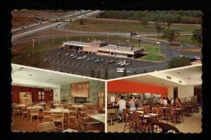 Postal de restaurante Canadá Ontario Odessa Bon Voyage restaurante cromado - Imagen 1 de 2