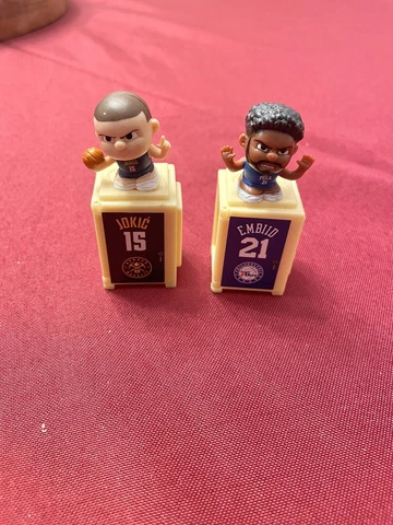 NBA TEENYMATES SERIES 6 NIKOLA JOKIC & JOEL EMBIID FIGURES AND LOCKERS! Cover