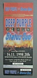 Deep Purple Ticket Europa 1998 NEUWERTIG! - Bild 1 von 1
