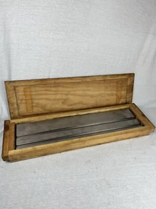 Placa de accesorio de ranura en V 20" x 5" doble ranura rejilla de acero metalurgia, cama cnc - Imagen 1 de 10