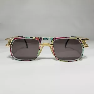Gafas de sol Cazal vintage doradas - Modelo 876 Col. 780 ULTRA RARAS Art Deco Nouveau - Imagen 1 de 6