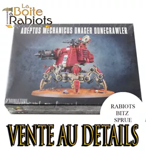Warhammer 40000 Vente pièces détachées Adeptus Mechanicus Onager Dunecrawler - Foto 1 di 28