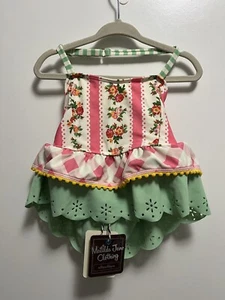 NWT Girls Matilda Jane Brilliant Daydream Wake Boarding Swim Top Size 4 - Picture 1 of 5