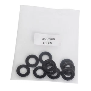 10PCS 11mm Rubber Oil Drain Plug Crush Washer Gaskets Rings 3536966 For Chevy - Picture 1 of 3