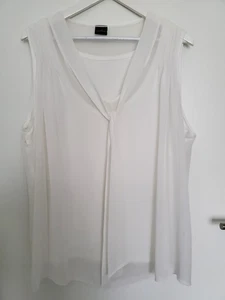 YOUR SIXTH SENSE luftige Chiffon Bluse m. Schluppe Ercu 2-lagig Gr.48 XXL TOP - Bild 1 von 11