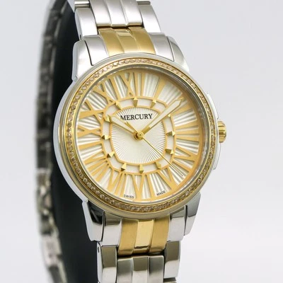 Mercury - Reloj suizo de diamantes - ME330-SG-D-1 para mujer Foto 1 de 4