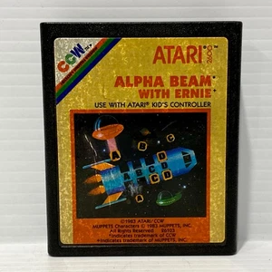 Alpha Beam With Ernie - Atari 2600 - Tested & Working - Free Postage - Picture 1 of 3