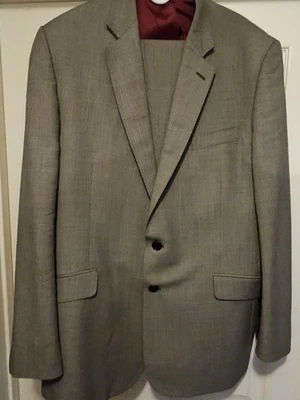 Charles Tyrwhitt Suit Jacket & Pants Men Classic Fit Wool  46 L  Pant 38/40 X 32 - Image 1 of 4