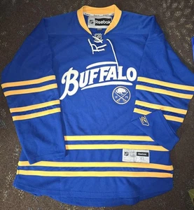 Buffalo Sabres 40th Anniversary Reebok Hockey Trikot XL unbedruckt - Bild 1 von 6