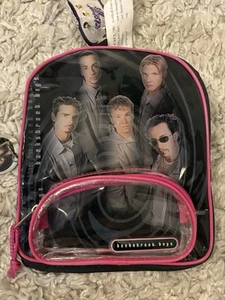 Zaino Mini Vinile Backstreet Boys Winterland 2000 Vintage Nuovo con etichette da collezione - Foto 1 di 7