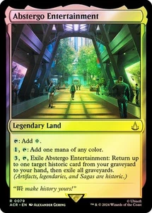 Magic The Gathering MTG ABSTERGO ENTERTAINMENT FOIL Assassin's Creed NM - Picture 1 of 1