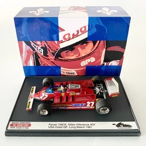 Brumm s11/31 ***Ferrari 126 CK Turbo KKK #27 G. Villeneuve*** lim. 100 St. / OVP - Bild 1 von 12