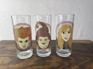 Disney Hocus Pocus Sanderson Schwestern groß 10oz Trinkgläser Set/3 lizenziert - Bild 1 von 6