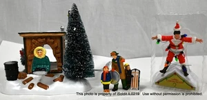 3-PC DEPT 56 GRISWOLD SLED SHACK, BINGO + HALLMARK ORNAMENT CHRISTMAS VACATION - Picture 1 of 6