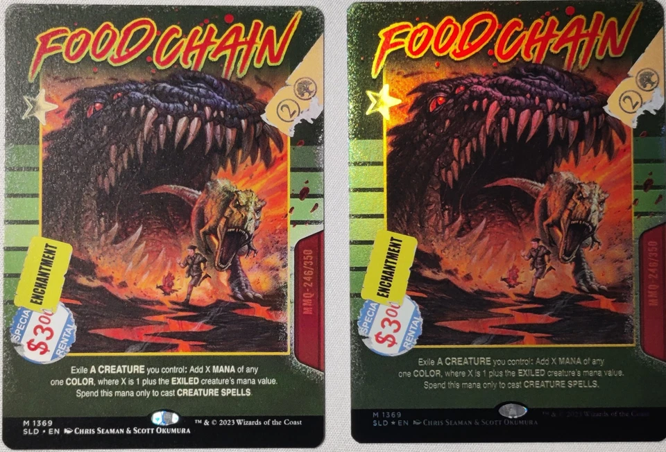 MTG Secret Lair Food Chain #1369 -SLD Now On VHS! [UPick Foil/Reg] Fall SD 23 - Image 1 of 1