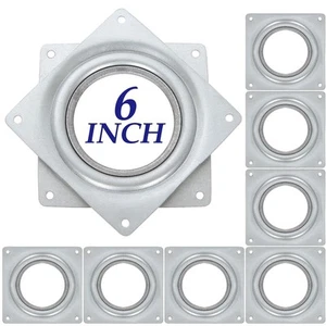 6 Zoll Lazy Susan Hardware 8 Stück Lazy Susan Plattenspieler Lager 5/16" dick 10... - Bild 1 von 7