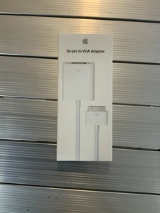 GENUINE APPLE 30 PIN TO VGA ADAPTER MC552ZM/B - Picture 1 of 3