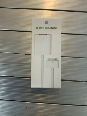 GENUINE APPLE 30 PIN TO VGA ADAPTER MC552ZM/B - Image 1 of 3