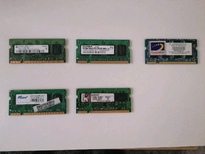 Konvolut DDR2 Laptop RAM - 5x 512 MB -  - Bild 1 von 4