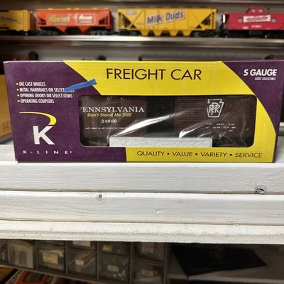 K-Line K511-012 S Gauge Pennsylvania Railroad Boxcar #24080 - Image 1 of 4