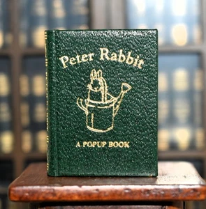 Peter Rabbit by Barbara Raheb Miniature RARE Pop-up book  5 Pop Ups - Bild 1 von 4