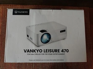 VANKYO Leisure 470 Mini Phone Projector - White NEW - Picture 1 of 6