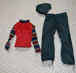 Vintage Barbie & Ken United Airlines Clothing Lot Pilot Flight Attendant - Picture 1 of 7
