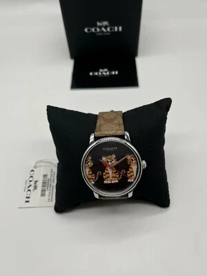 Reloj Coach Año Nuevo Lunar Tiger Grand 40 mm Caqui Hombre Estilo C8095 Foto 1 de 4
