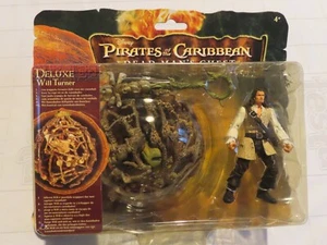 Pirati dei Caraibi Forziere Fantasma Deluxe WILL TURNER action Figure MOC, 2006 - Foto 1 di 6