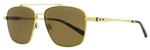 Shinola Flexon Navigator Sonnenbrille SH2100SPM 717 Satin Gold 59 mm - Bild 1 von 3