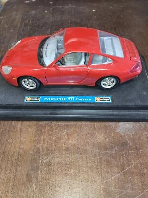 Burago Porsche 911 Carrera Rosso 1/32 - Immagine 1 di 4