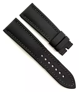 Autentico cinturino orologio Blancpain Fifty Fathoms 23 mm x 20 mm nero tela OEM - Foto 1 di 7