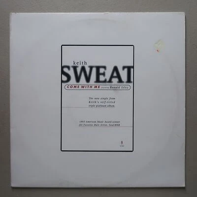 Keith Sweat Come With Me ft Ronald Isley 12" Single Elektra Exc 63 - Image 1 of 4
