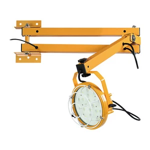 50W LED Loading Dock Light 40" Double Swing Arm Dock Light 6000 Lumen IP65 US - Picture 1 of 12