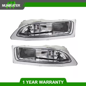 Par de luces antiniebla lentes transparentes nuevas izquierda y derecha con bombillas para Toyota Sienna 2004-2005 - Imagen 1 de 7