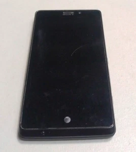 Sony Xperia (LT30AT) 16GB - Negro - AT&T - SIN ALIMENTACIÓN - LEER A CONTINUACIÓN - Imagen 1 de 5
