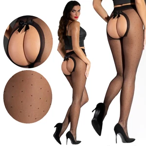 GATTA Strumpfhose Ouvertt Öffnung Schritt offen flache Naht ARS AMANDI BELLONA 3 - Bild 1 von 7