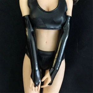 1/6 Women's Black Gloves Hand Sleeves Model For 12" Female Action Figure Doll - Picture 1 of 1