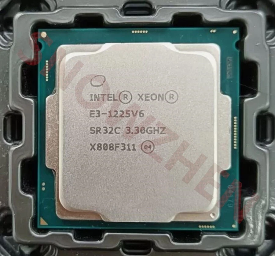Intel Xeon E3-1225 V6 CPU 4-Core 4-T SR32C 8MB 73W 3.3GHz LGA1151 processor - Image 1 of 1