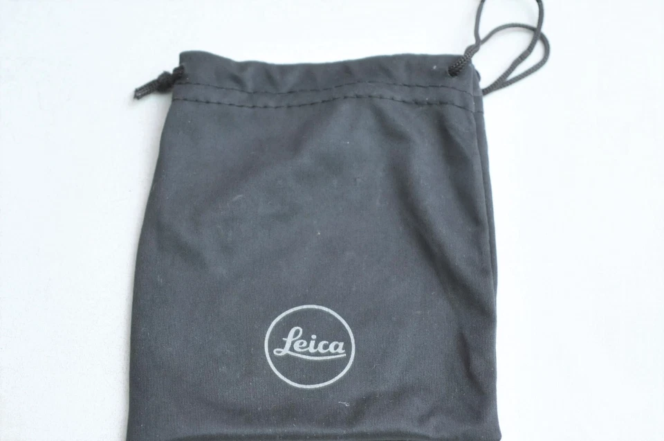 Leica Black Accessories Case Small Soft Pouch Bag 5" x 4" - Image 1 of 1