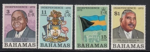BAHAMAS Independence MNH set Cover